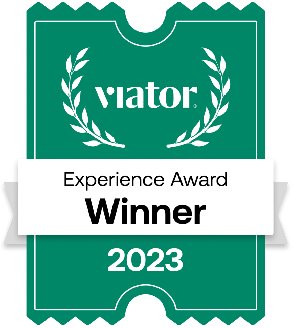 Viator Experience Award Winner 2023